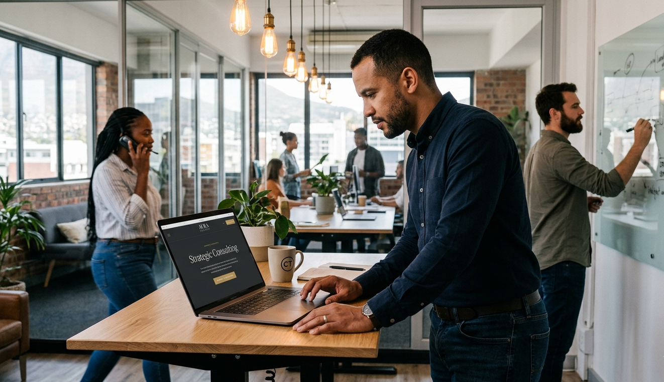 Website in workspace